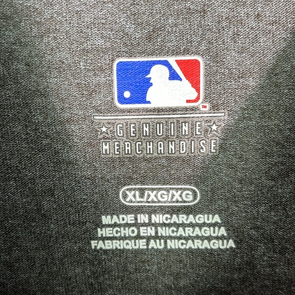 MLB Houston Astros Men's Gray Graph Tee. Size: X-Large - Picture 3 of 10